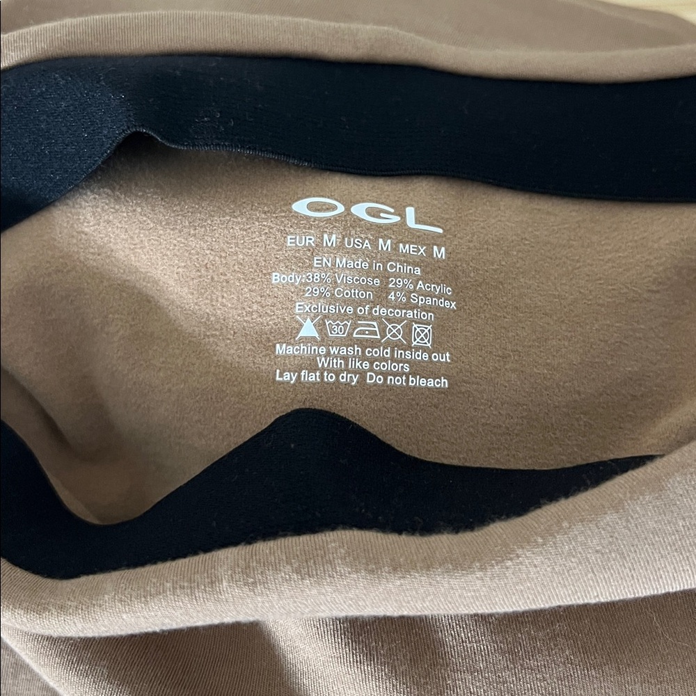 OGL Mermaid Maxi Skirt Ash Brown size Medium - Picture 4 of 9